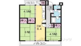 花園団地2号棟間取り図面
