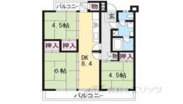 花園団地10号棟間取り図面