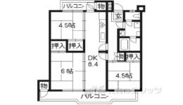 花園団地15号棟間取り図面