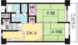 ＵＲ西京極駅前団地間取り図面