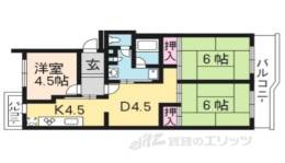 ＵＲ西京極団地１号棟間取り図面