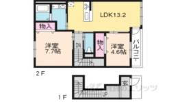 ルーヴル西法寺間取り図面
