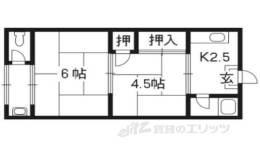 片岡ハイツ間取り図面