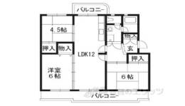 花園団地9号棟間取り図面