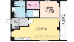 Ｔｈｅ　Ｌｕｘｅ京都三条間取り図面