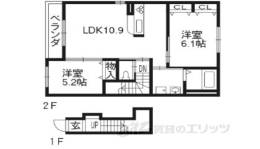 ラ・フォーレ山科間取り図面