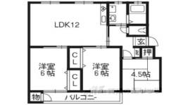 竹の台団地Ｄ３棟506間取り図面