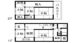 貸家間取り図面