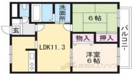 ウエストヴィレッジ間取り図面
