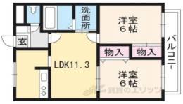 ウエストヴィレッジ間取り図面
