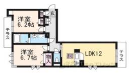 クレアール吉祥院間取り図面