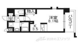 プレサンス京都五条大橋レジェンド間取り図面