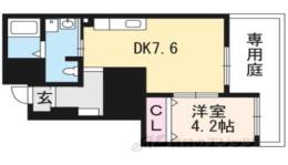 キャソレット北栗栖間取り図面