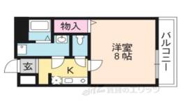 フラッティ堀川北山間取り図面