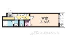 フラッティ堀川北山間取り図面