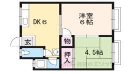 水山ハイツＡ間取り図面
