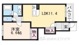 グレースほしかＡ棟間取り図面