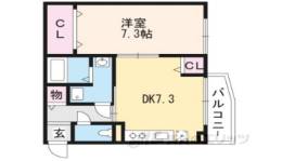 アロッジオ紫野間取り図面