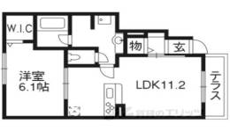 ラルーチェ間取り図面