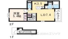 ENDEAVOR御陵間取り図面