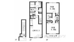 ヴェラルーナ長岡京間取り図面