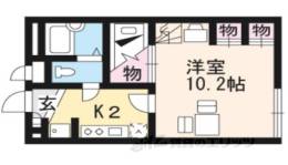 レオパレス北野間取り図面
