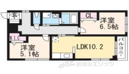 ｉ．レジデンス御所北間取り図面