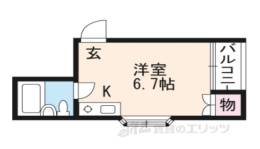 コーポなぎ間取り図面