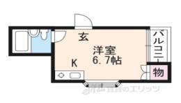 コーポなぎ間取り図面