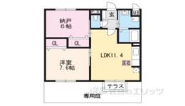 ルミエール下鴨間取り図面