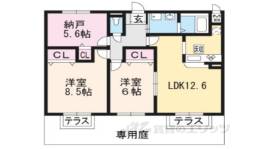 ルミエール下鴨間取り図面