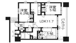 ル・パルトネール西京極間取り図面