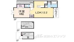 ルミエール２間取り図面