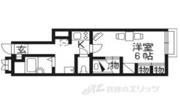 レオパレス宇治川間取り図面