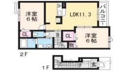 スプランディード２間取り図面
