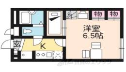 レオパレス京都鷹峯間取り図面