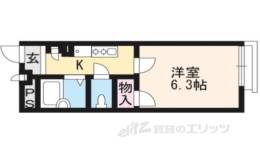 レオパレスドムス花園間取り図面