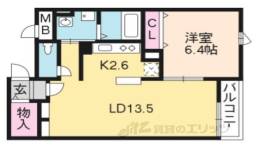 ラフレシール・ジュネス間取り図面