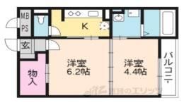 ラフレシール・ジュネス間取り図面
