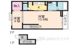 ラフレシール・ジュネス間取り図面