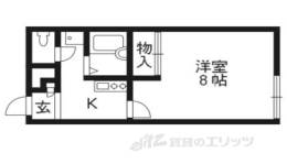 レオパレス久世大築間取り図面