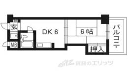 コスモＳＴ河原町間取り図面