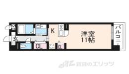 シカタ　シャンブレット１間取り図面
