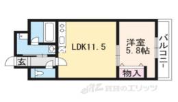 エリーフラッツ梅ノ宮間取り図面