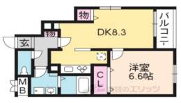 ボヌール・ロジェ間取り図面