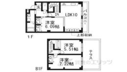 グリーンヒル北山通間取り図面