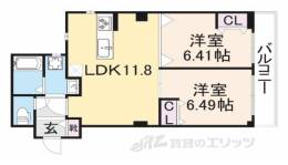 グリーンヒル北山通間取り図面