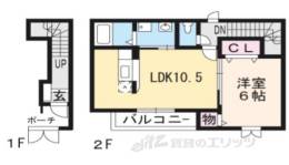 アンソレイエ２間取り図面