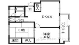 鳥羽街道団地Ｊ棟間取り図面