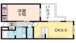 リジエール御池間取り図面